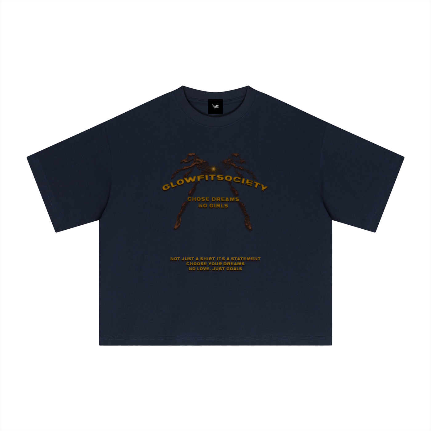 GlowfitSociety Chose Dreams Boxy T-Shirt